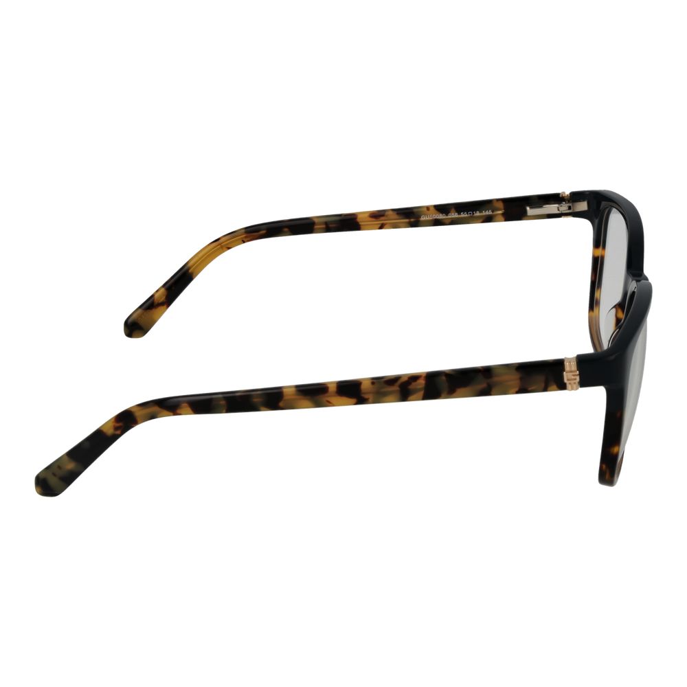 Side view of acetate full-rim Guess Brown Men Glasses Frame with tortoiseshell temples.