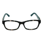 Guess Black Women Glasses Frame in full-rim acetate with demo lenses, rectangle style, black color, size 51-16-145, includes branded case.