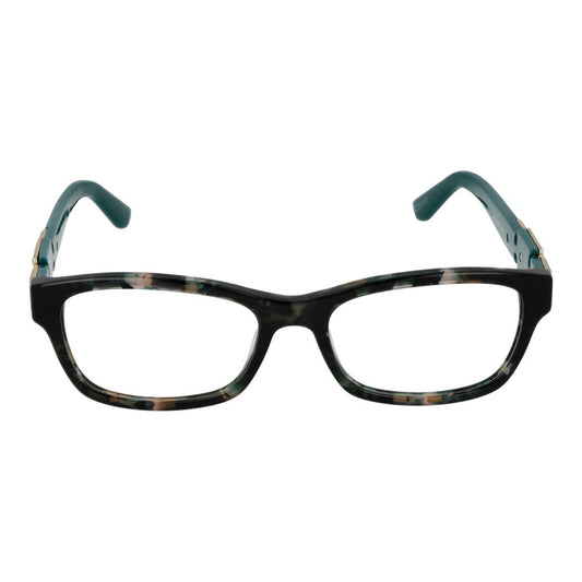 Guess Black Women Glasses Frame in full-rim acetate with demo lenses, rectangle style, black color, size 51-16-145, includes branded case.