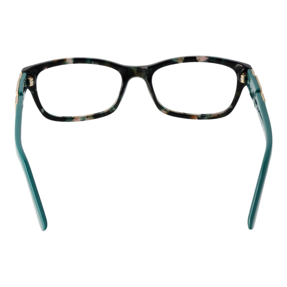 Guess Black Women Glasses Frame in acetate, full-rim style with rectangular lenses. Simple and stylish eyewear for women.