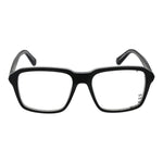 Guess Black Women Glasses Frame, black square full-rim design with plastic material, demo lenses, 54mm width, 140mm frame, branded case included.