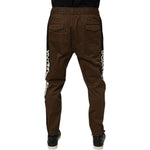 Dolce & Gabbana Brown Cotton Stretch Jogger Sweatpants Pants PAN76124-50