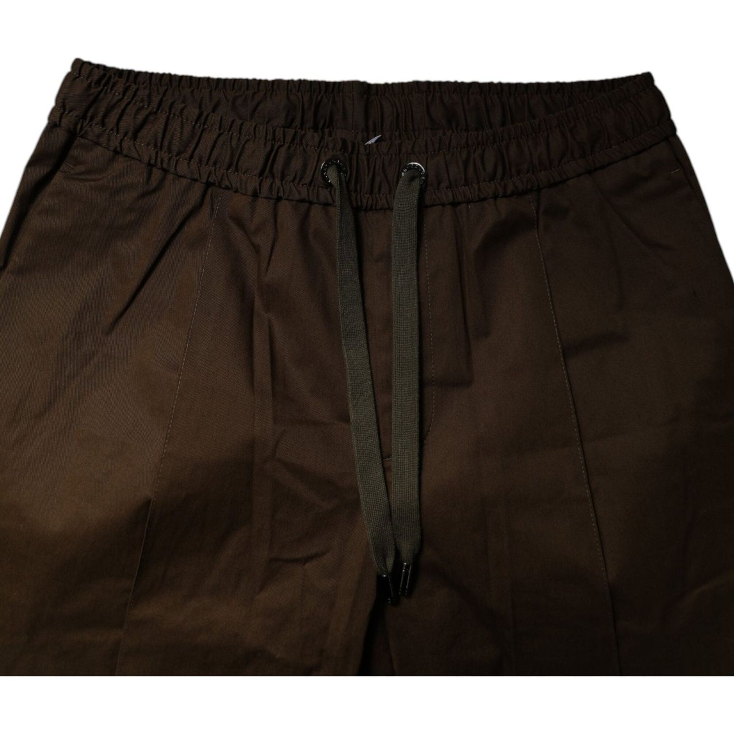 Dolce & Gabbana Brown Cotton Stretch Jogger Sweatpants Pants PAN76124-50