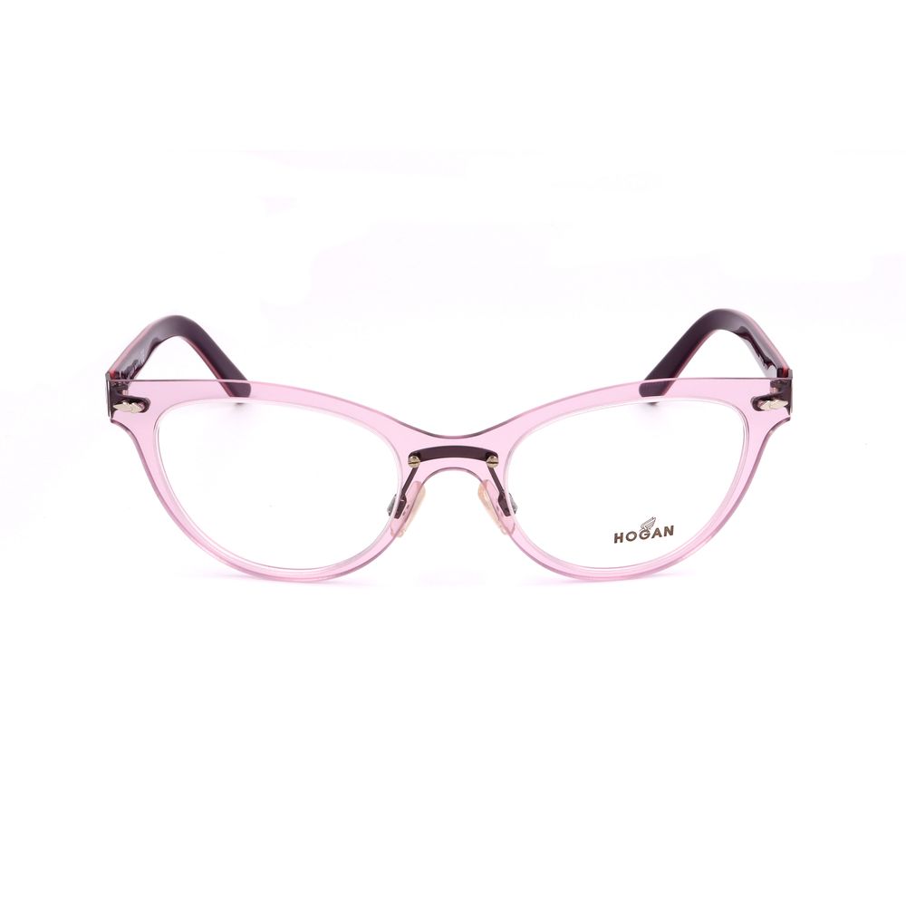 Hogan Purple Plastic Frames in bright lilac, model HO5019078 with dimensions 51/20/135mm. Stylish eyewear for women.
