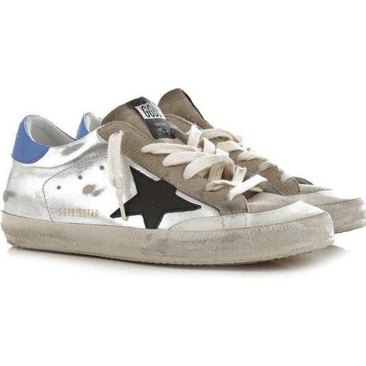 Golden Goose Gray Calfskin Sneaker GO-15161-35