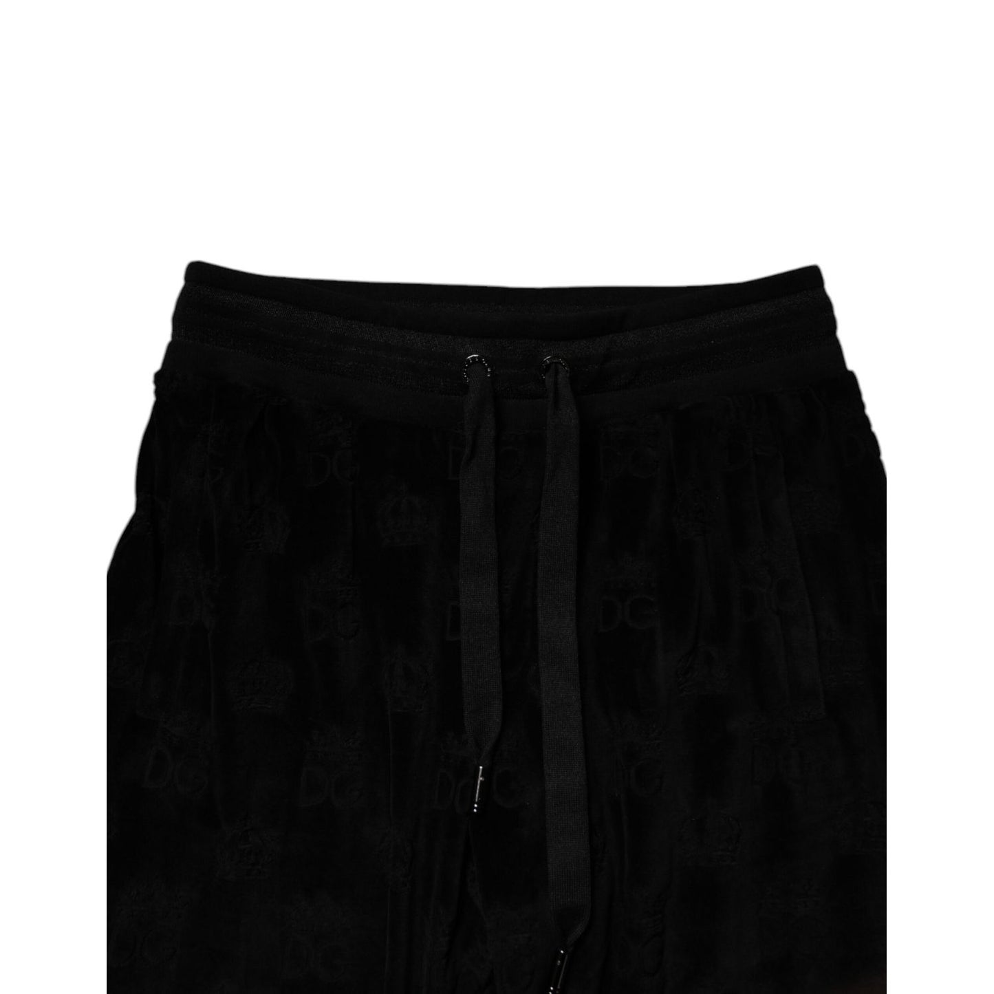 Dolce & Gabbana Black Cotton Jogger Men Sweatpants Pants