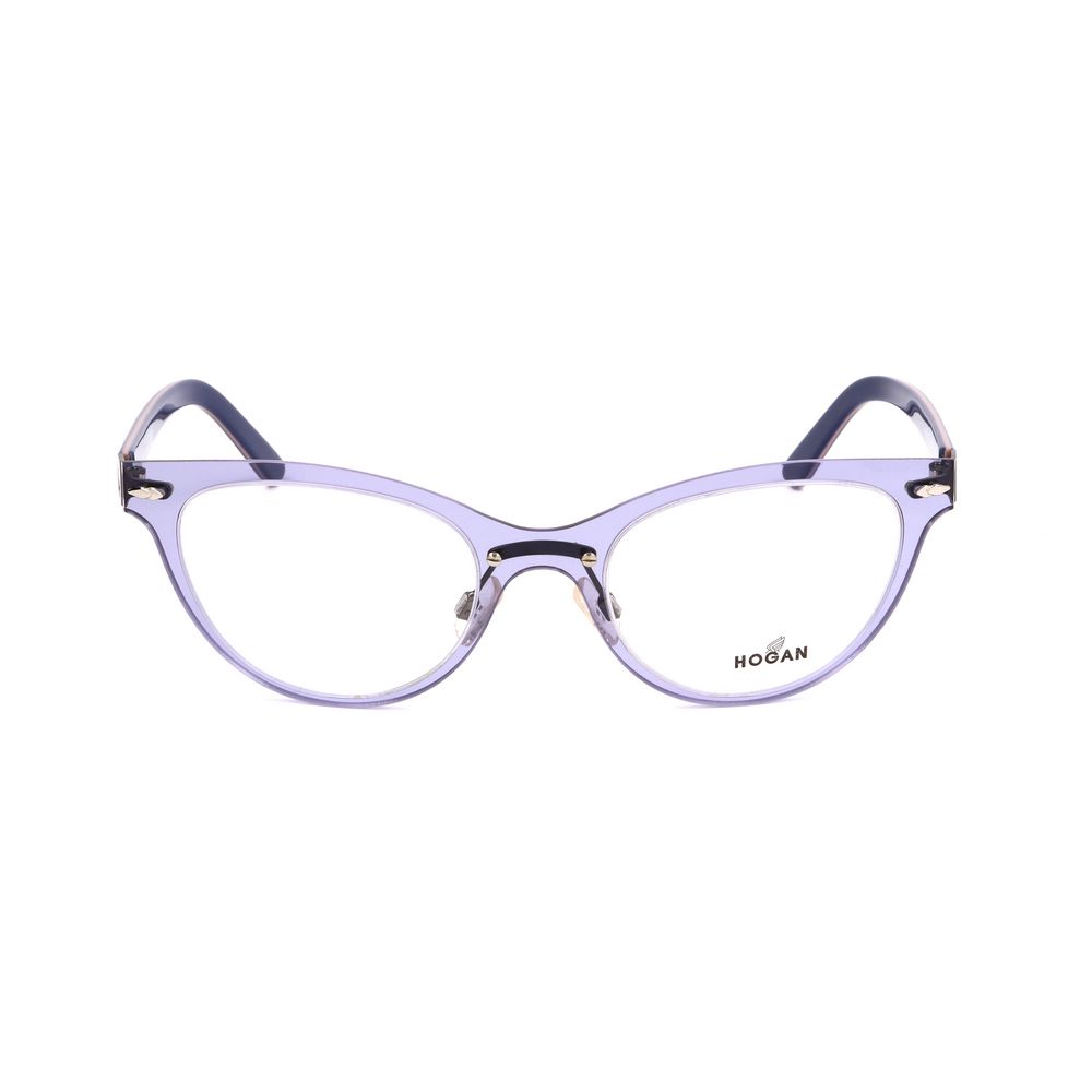 Hogan Light Blue Plastic Glasses (Frames)