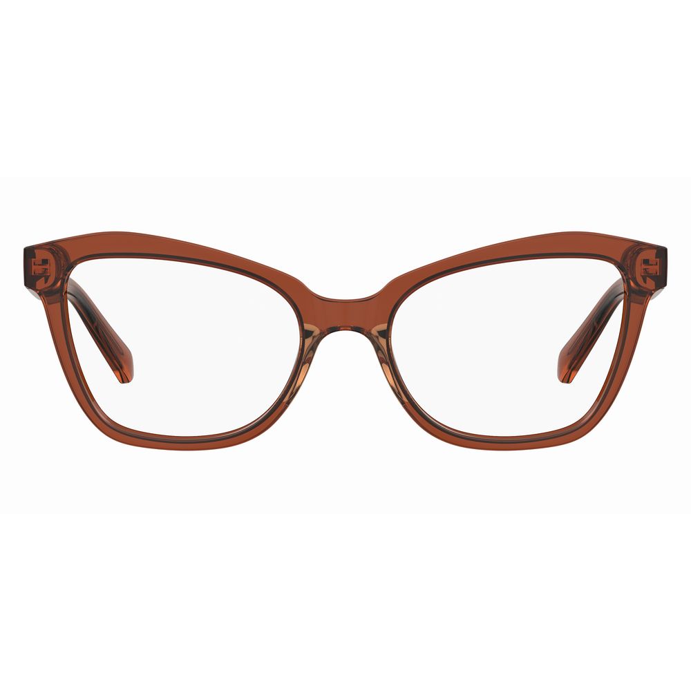 Love Moschino Yellow Acetate Frames