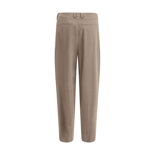 Ferragamo Cotton Wide-leg Pants FE-782861004-IT50 | L