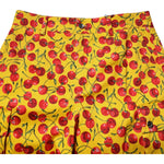 Dolce & Gabbana Yellow Cherry Print Cotton Men Bermuda Shorts PAN75743-48