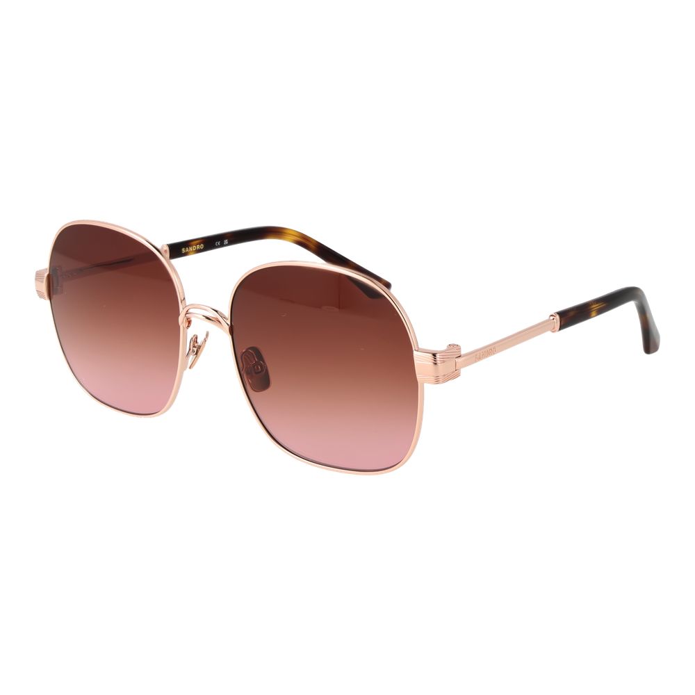 Sandro Rose Gold Acetate Sunglasses