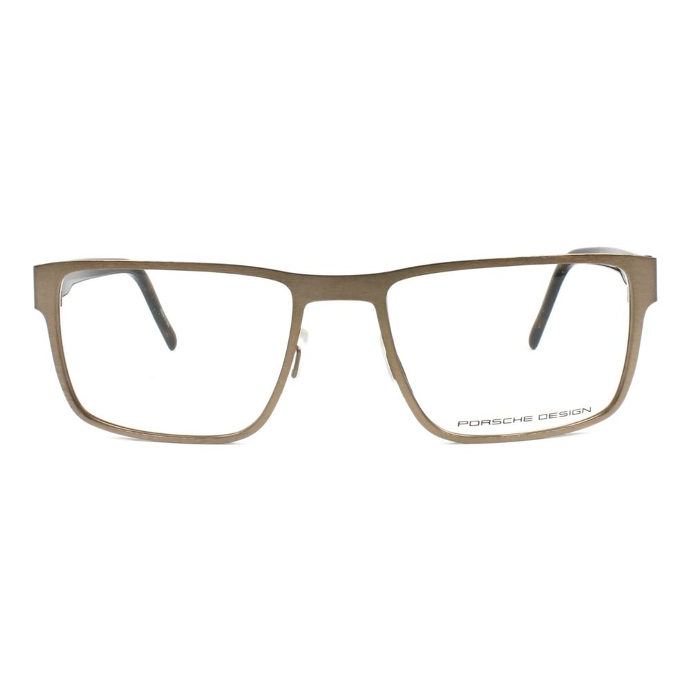 Porsche Brown Metal Frames eyeglasses with a 54/18/140 mm size, made in Italy with brown metal material.