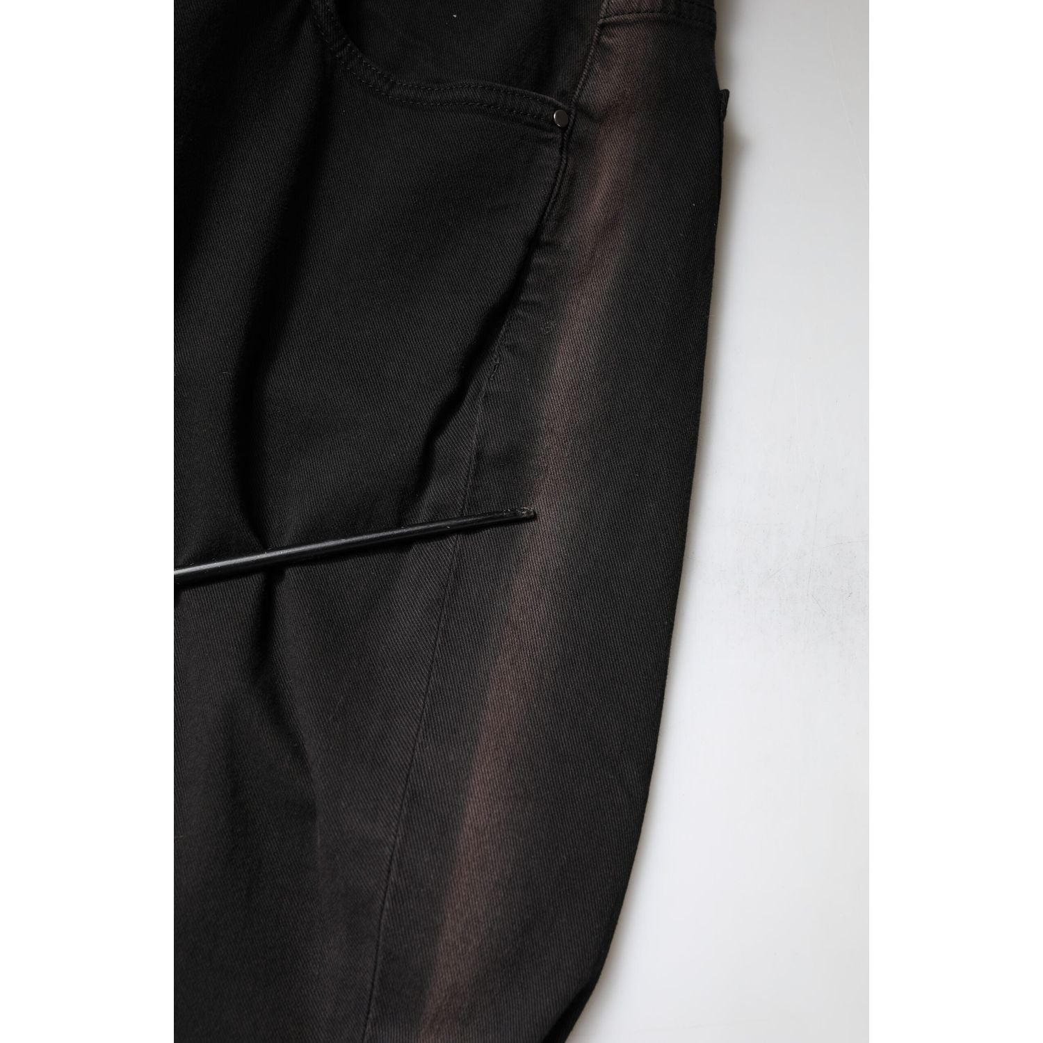 Dolce & Gabbana Black Cotton High Waist Skinny Denim Jeans