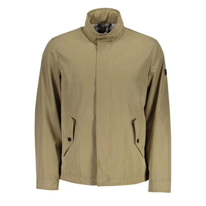 Gant Beige Polyester Jackets & Coat