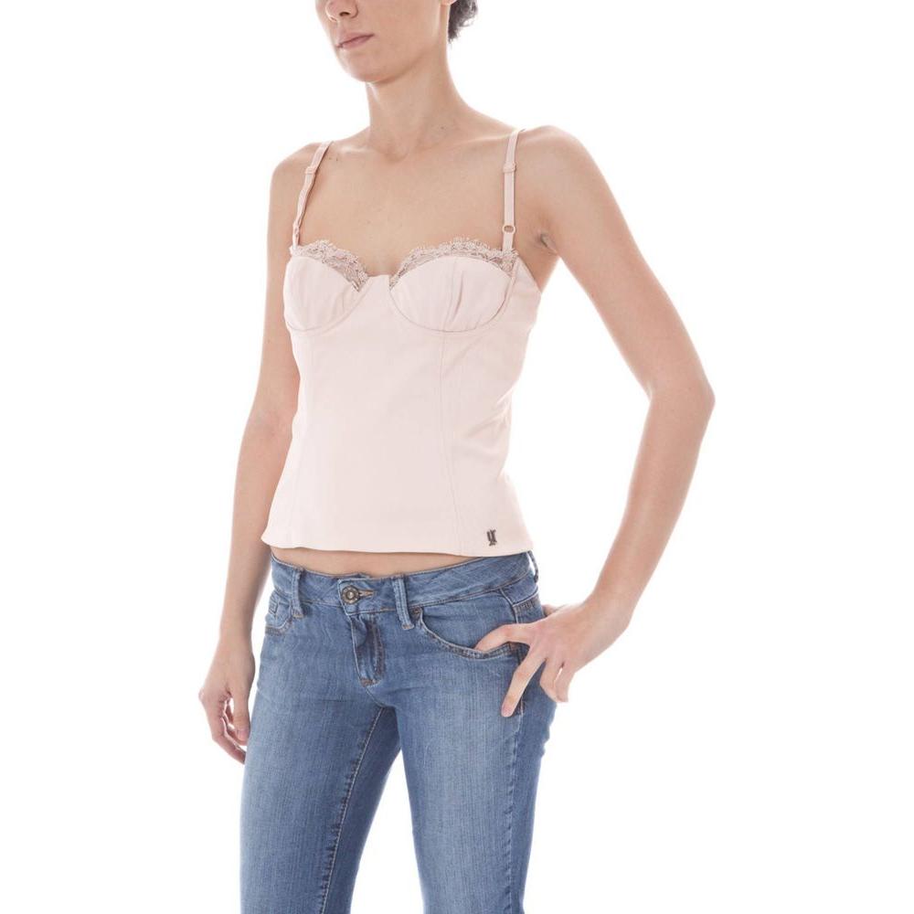 ملابس داخلية من قماش الإيلاستين باللون الوردي من جون جاليانو