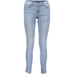 Guess Jeans Light Blue Cotton Women Jeans GU-2666-W26 | L30