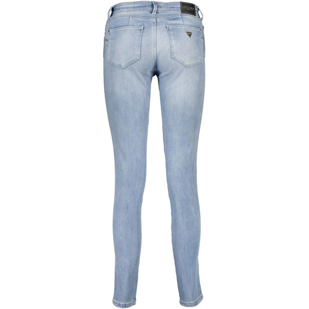 Guess Jeans Light Blue Cotton Women Jeans GU-2666-W26 | L30