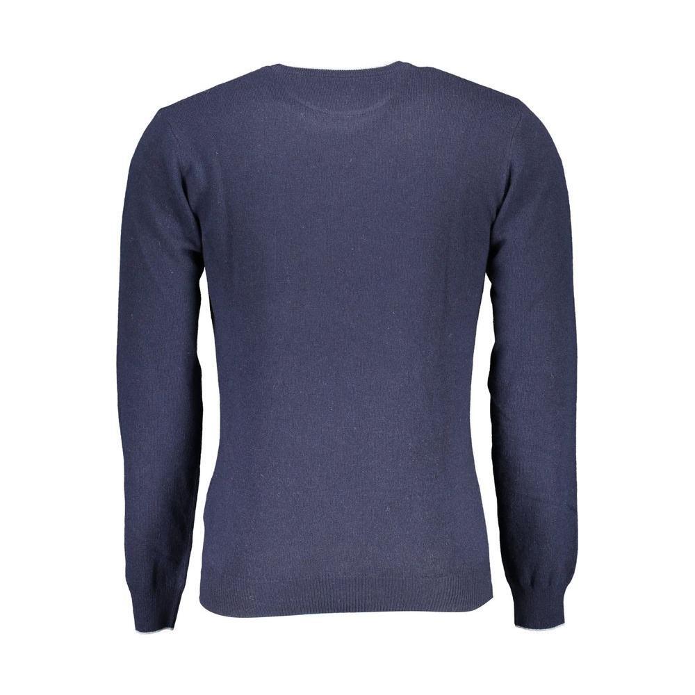 U.S. POLO ASSN. Blue Wool Men Sweater