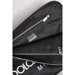 Dolce & Gabbana Black DG Milano Print Nylon Pouch Clutch Bag BAG4283