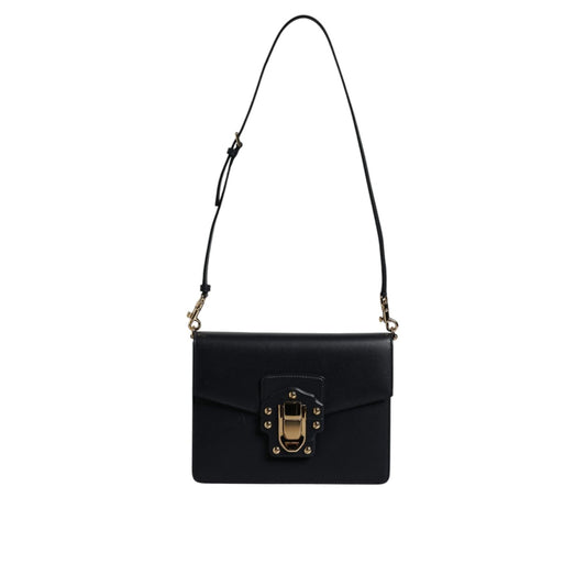 Dolce & Gabbana Black Calfskin Leather Shoulder Strap Bag BAG4308