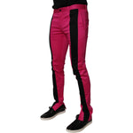 Dolce & Gabbana Pink Black Stripe Slim Fit Men Dress Pants PAN75169-48