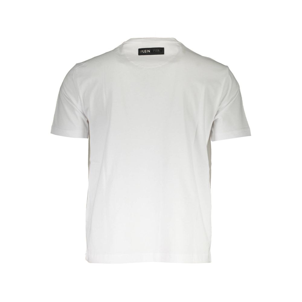 Plein Sport White Cotton T-Shirt