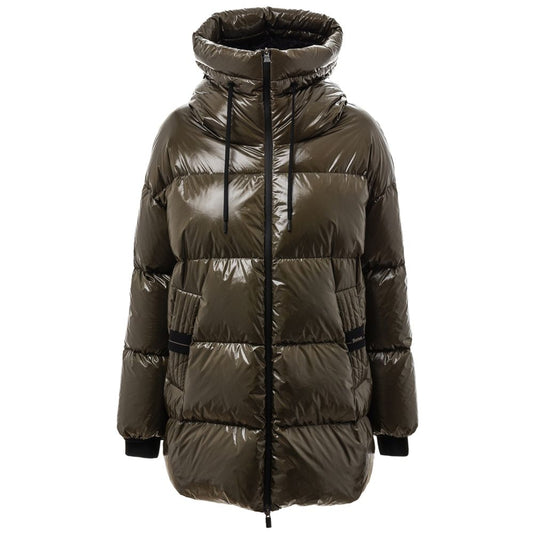 Herno Green Polyamide Parka