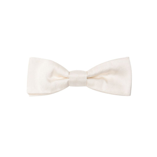 Dolce & Gabbana White Silk Bowty DO-8285666-ONE SIZE