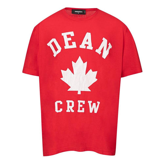 Dsquared² Red Cotton T-Shirt DS-5677665-S