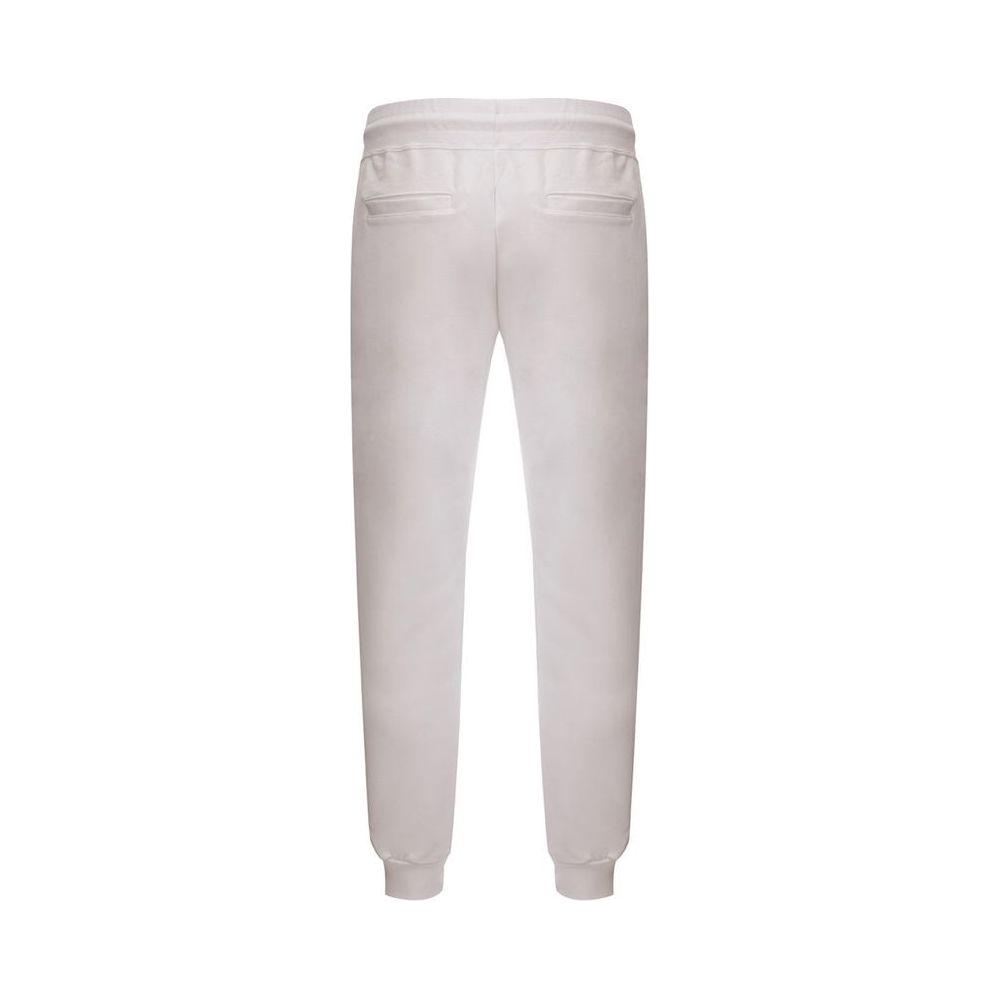GCDS Elevate Your Wardrobe with Chic White Cotton Pants GC-1744666-L