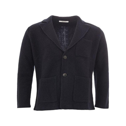 KANGRA Elegant Woolen Blue Jacket for Men KA-1816673-IT50 | L