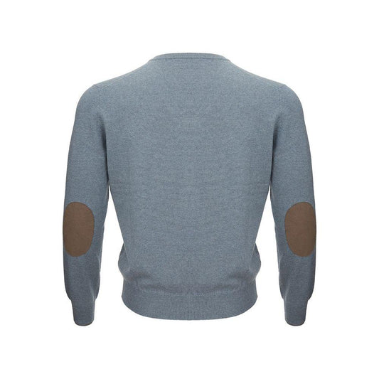 Gran Sasso Elegant Cashmere Sweater in Chic Gray