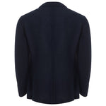 Lardini Blue Cotton Blazer LA-1195673-IT56 | 3XL