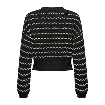 Only Black Cotton Sweater