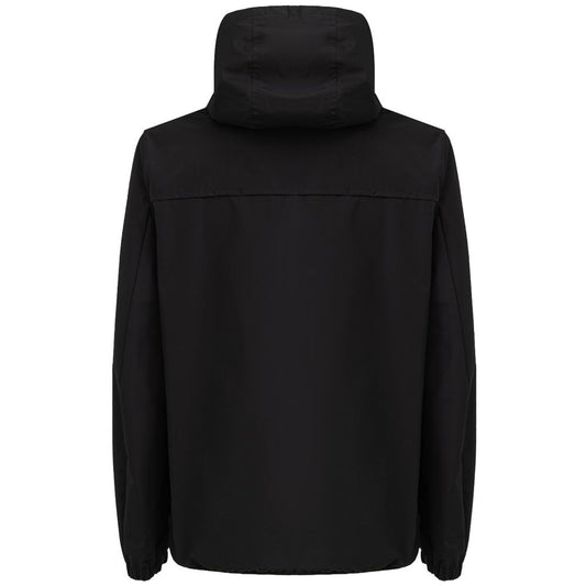 Dolce & Gabbana Black Polyester Jackets & Coat DO-8343676-IT56 | 3XL