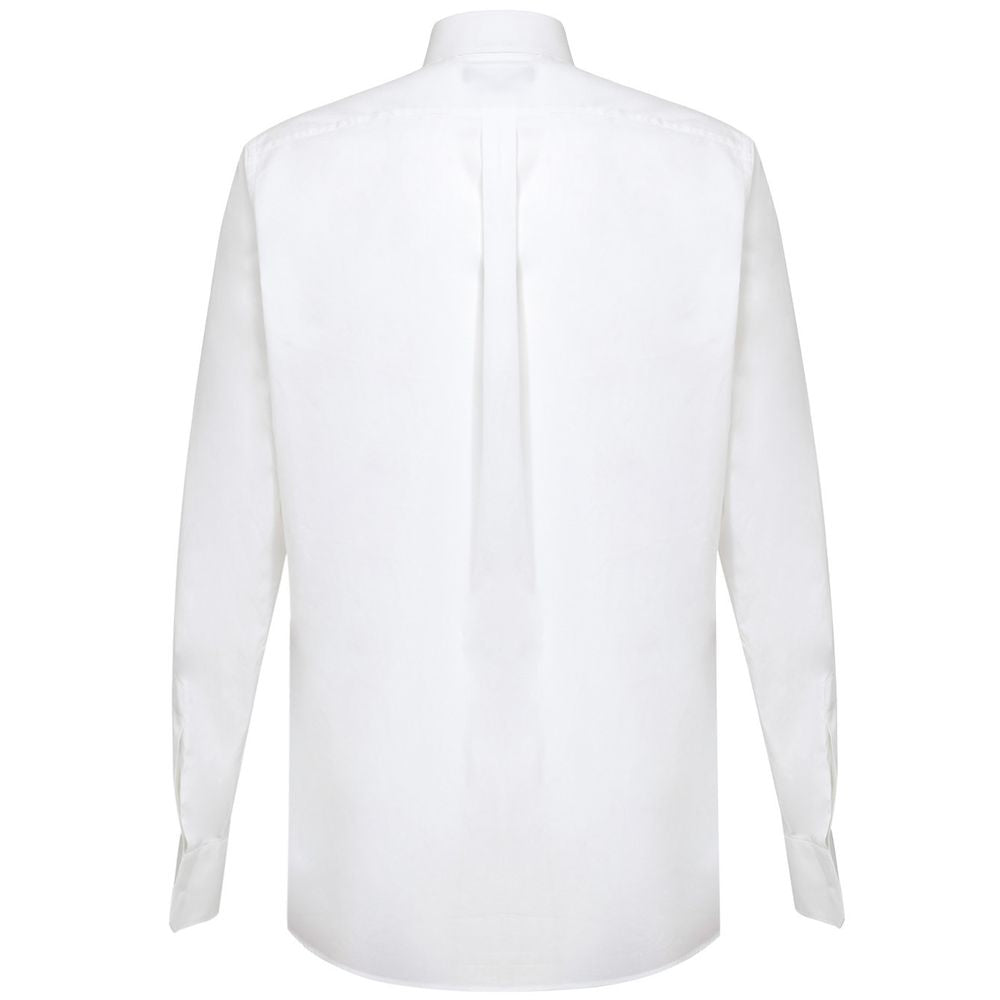 Dolce & Gabbana White Cotton Dress Shirt