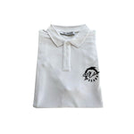 Trussardi Beachwear White Cotton Men's Polo Shirt