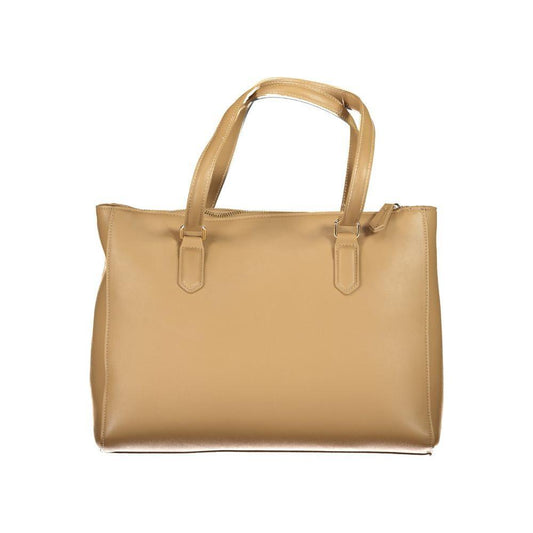 Mario Valentino Beige Polyethylene Women Handbag VA-34705