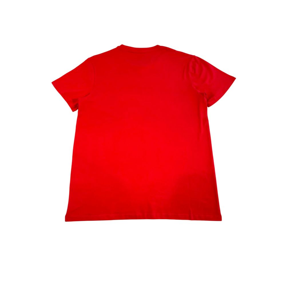 Iceberg Red Cotton T-Shirt