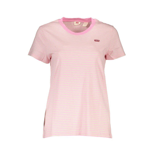 Levi's Pink Cotton T-Shirt