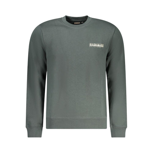 Napapijri Green Cotton Sweater NA-32130-S