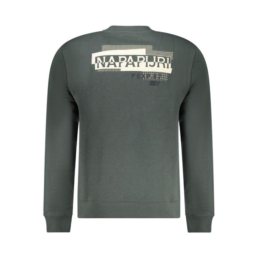 Napapijri Green Cotton Sweater NA-32130-S