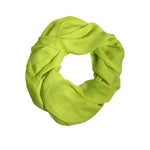Dolce & Gabbana Green Silk Rectangle Wrap Shawl Neck Warmer Scarf