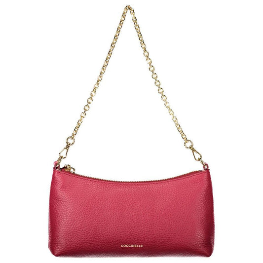 Coccinelle Red Leather Women Handbag CO-34848