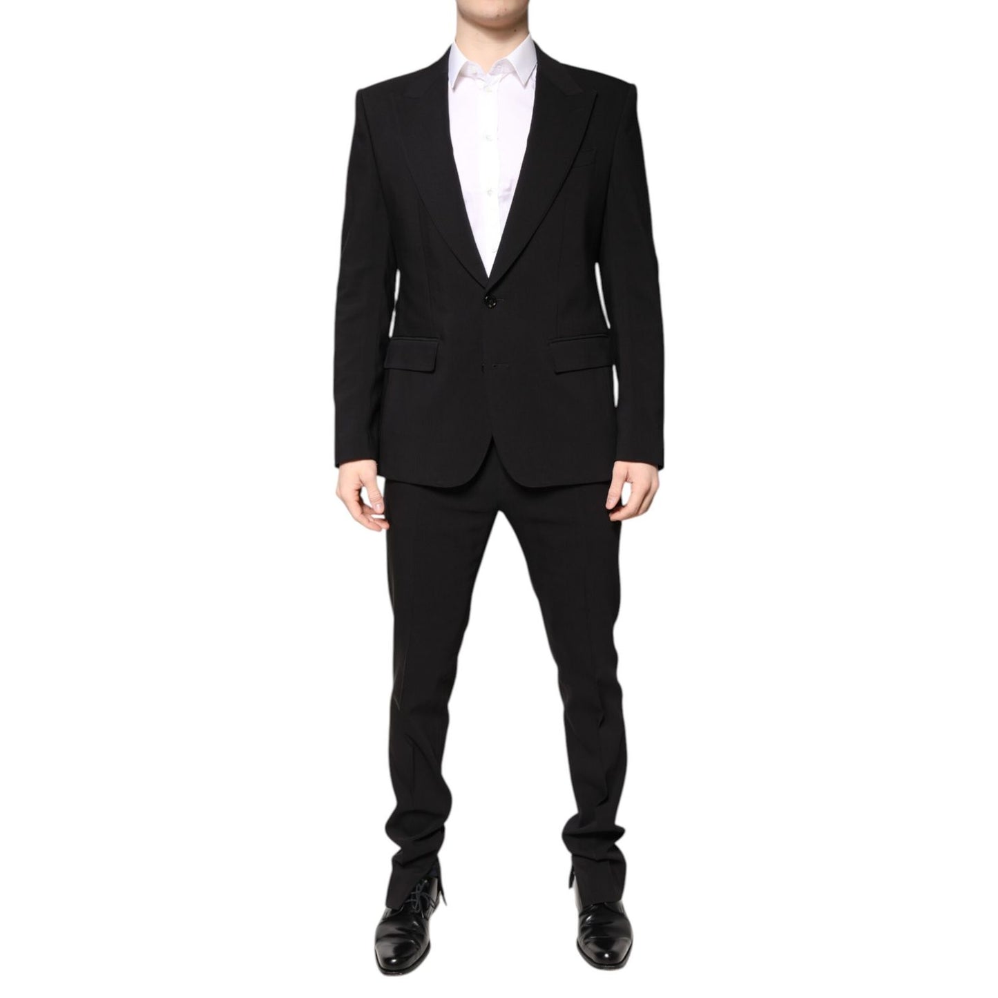 Dolce & Gabbana Multicolor Polyester Jacquard 2 Piece Suit