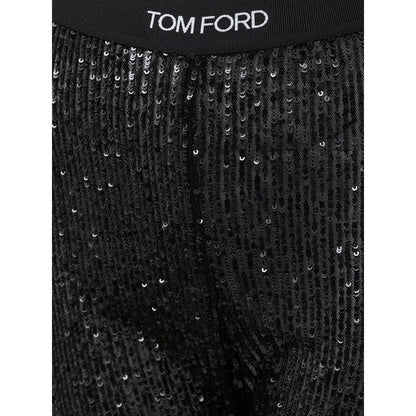 Tom Ford Black Polyester Joggers (Workout Pants)