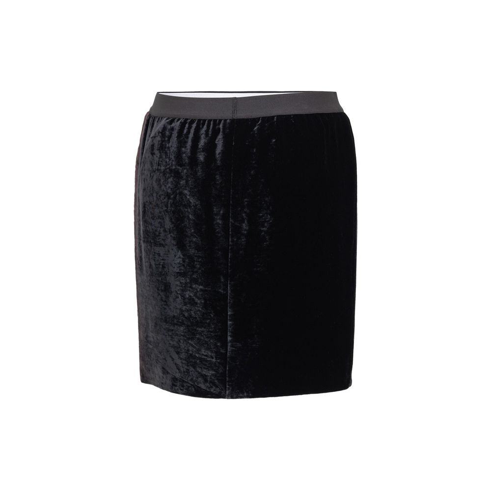 Tom Ford Black Viscose Mini Skirt