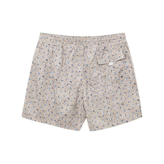 Canali Beige Polyester Swim Short CA-9186672-S