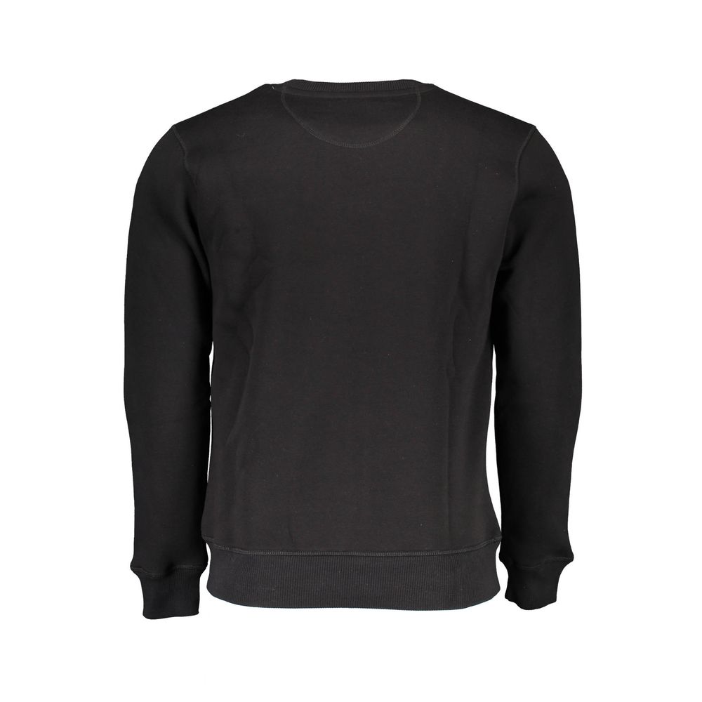 North Sails Black Cotton Sweatshirt