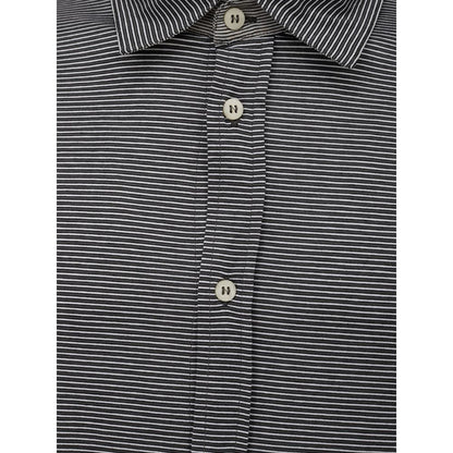 Canali Bicolor Cotton Dress Shirt